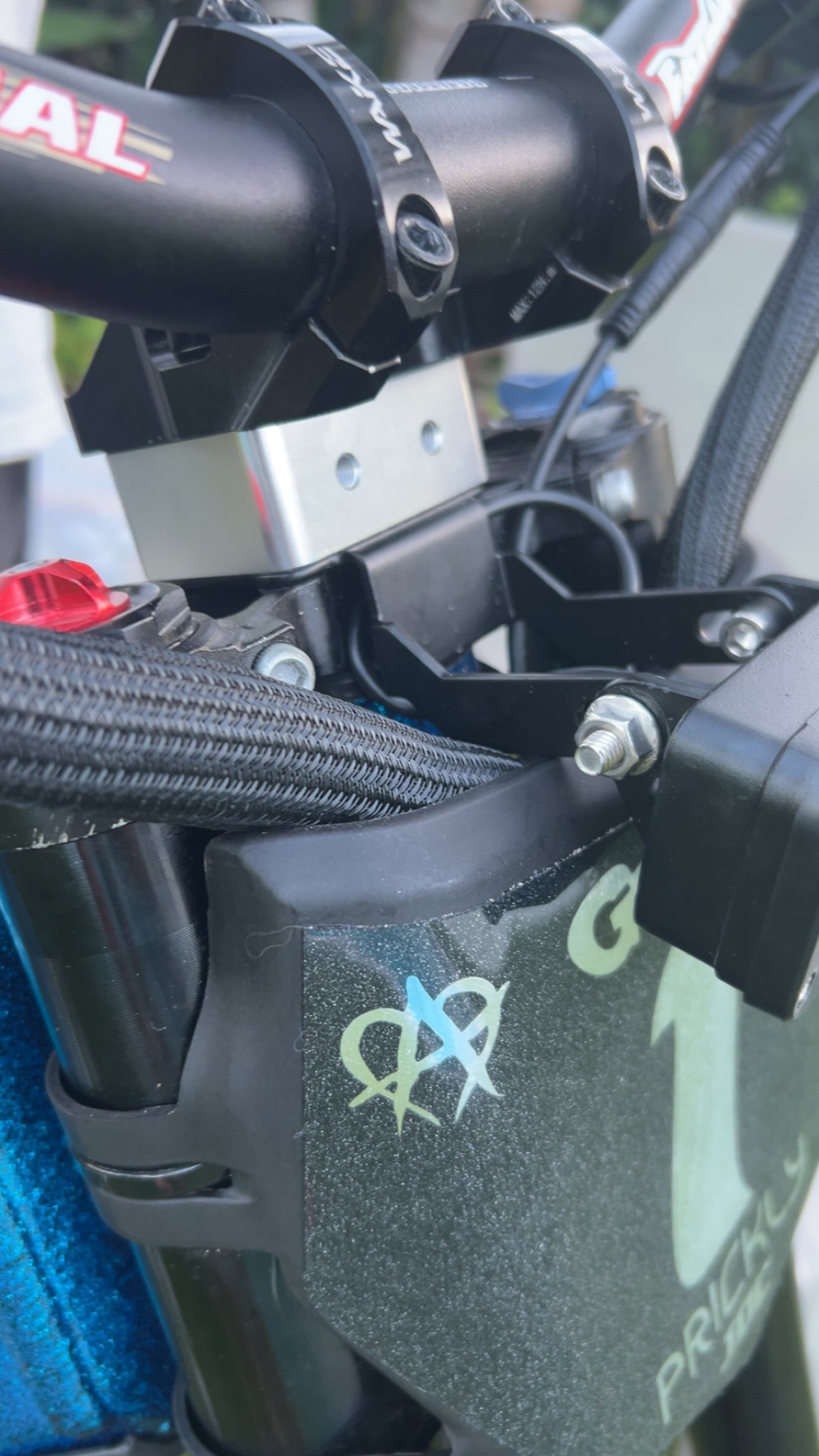 Handlebar riser 24mm