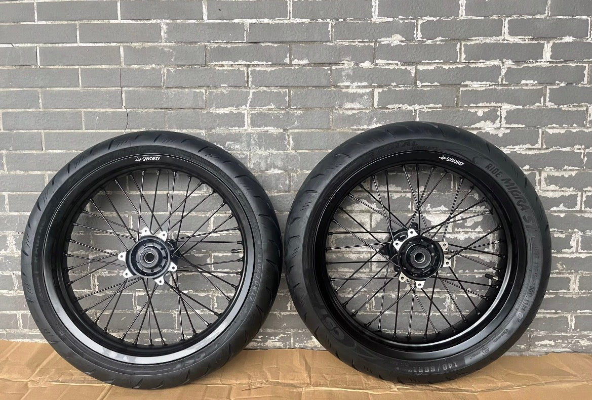 PREORDER Ultra Bee 17inch supermoto wheelset