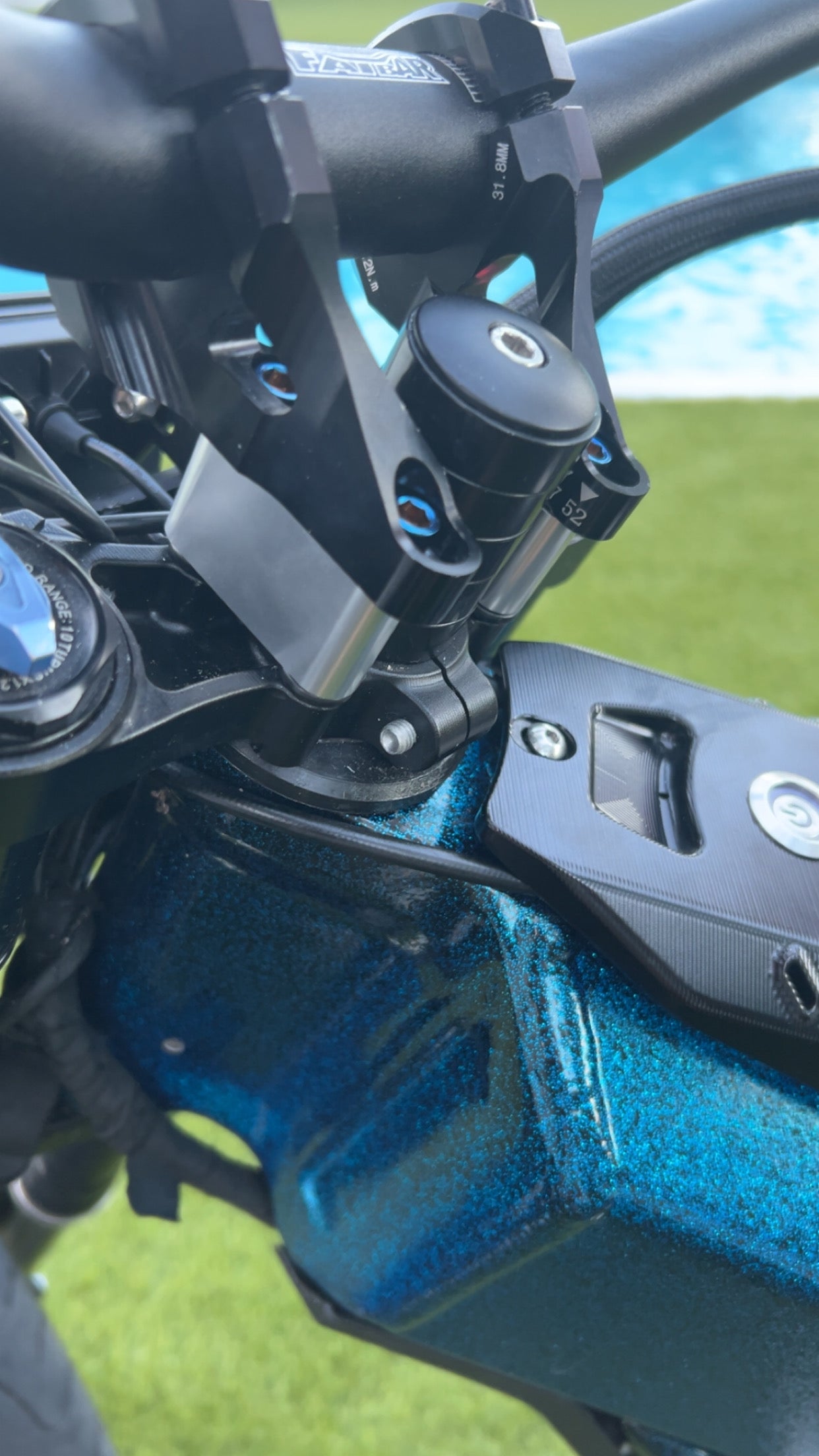 Handlebar riser 24mm