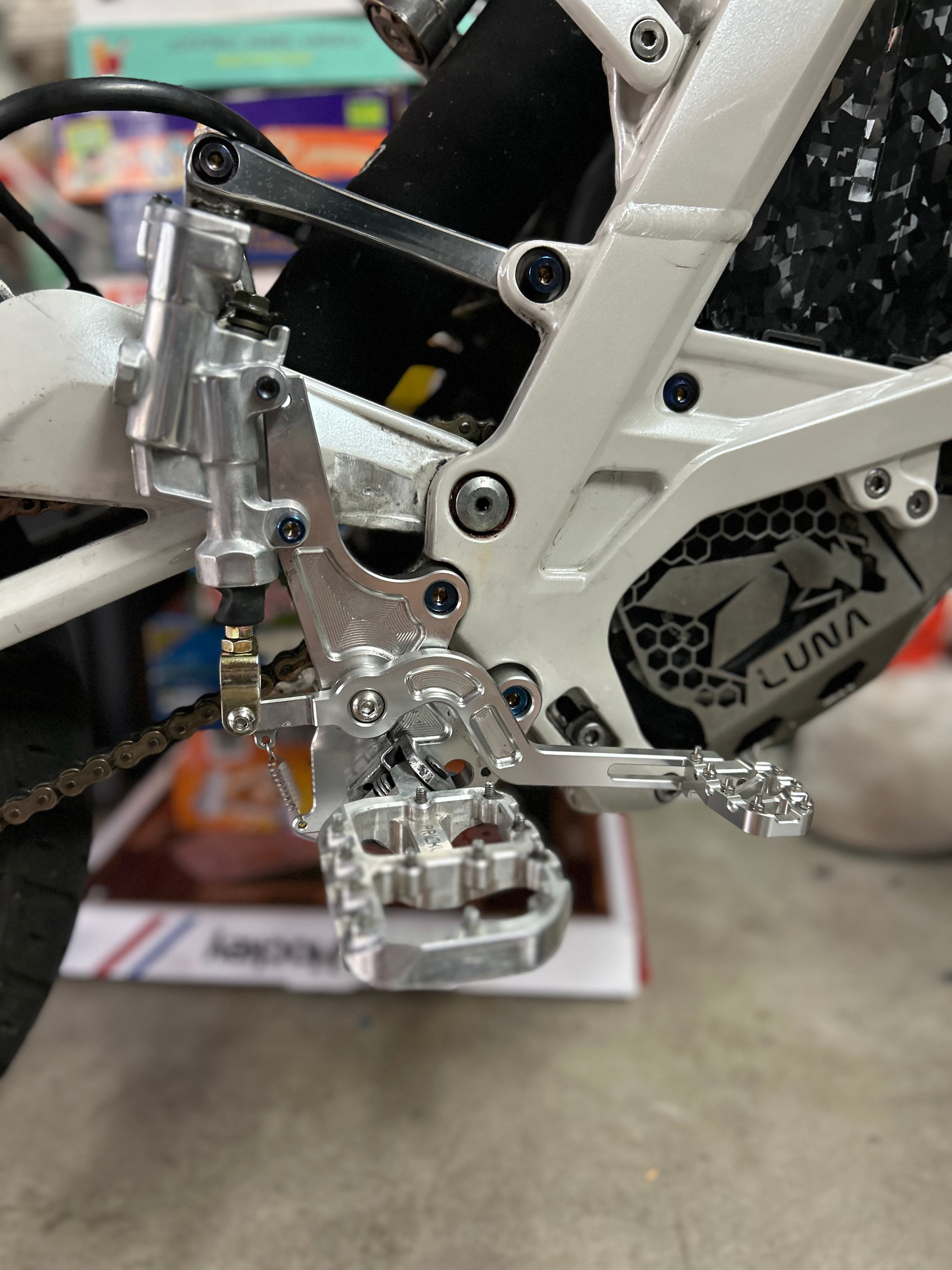 Surron LBX Footbrake